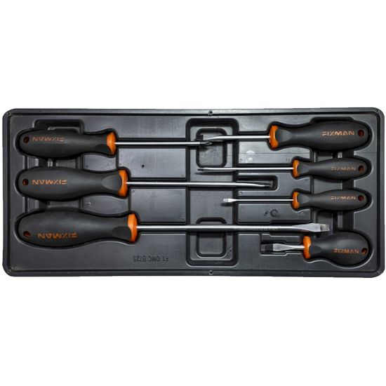 FIXMAN 7-pc Slotted Screwdrivers